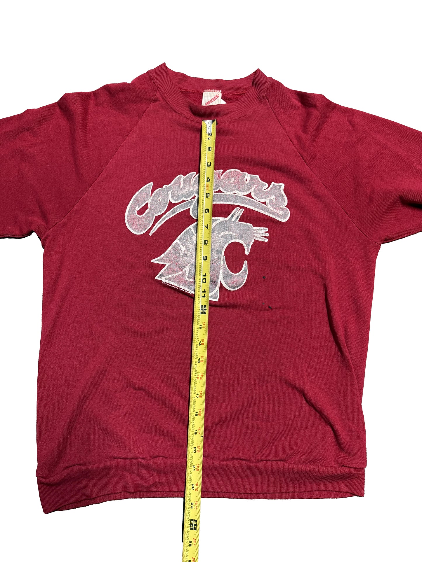 90s Cougars Script Big Logo Crewneck