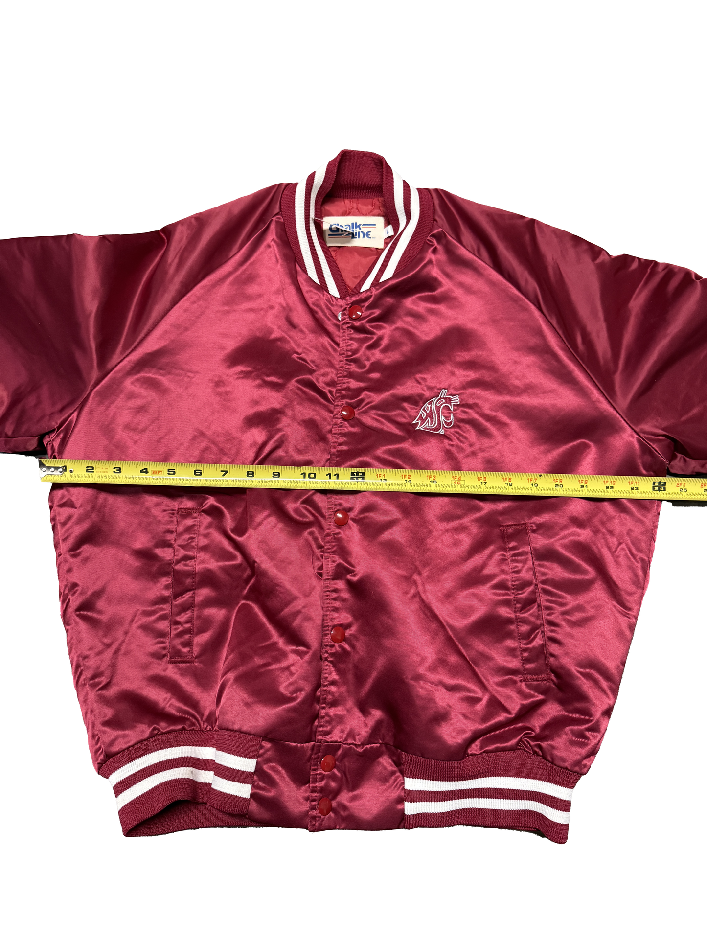 80s Satin Chalkline "Cougars" Jacket