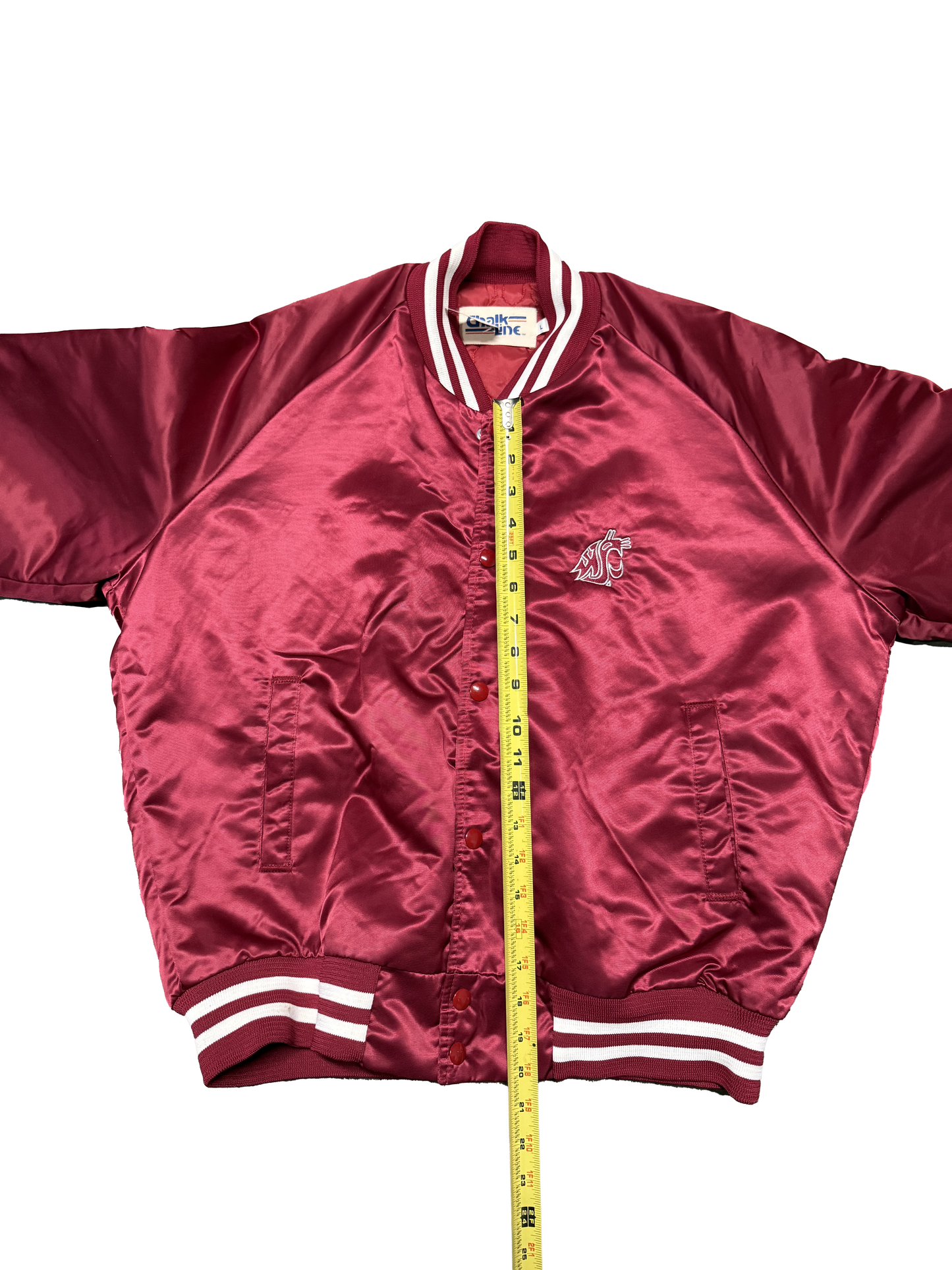80s Satin Chalkline "Cougars" Jacket