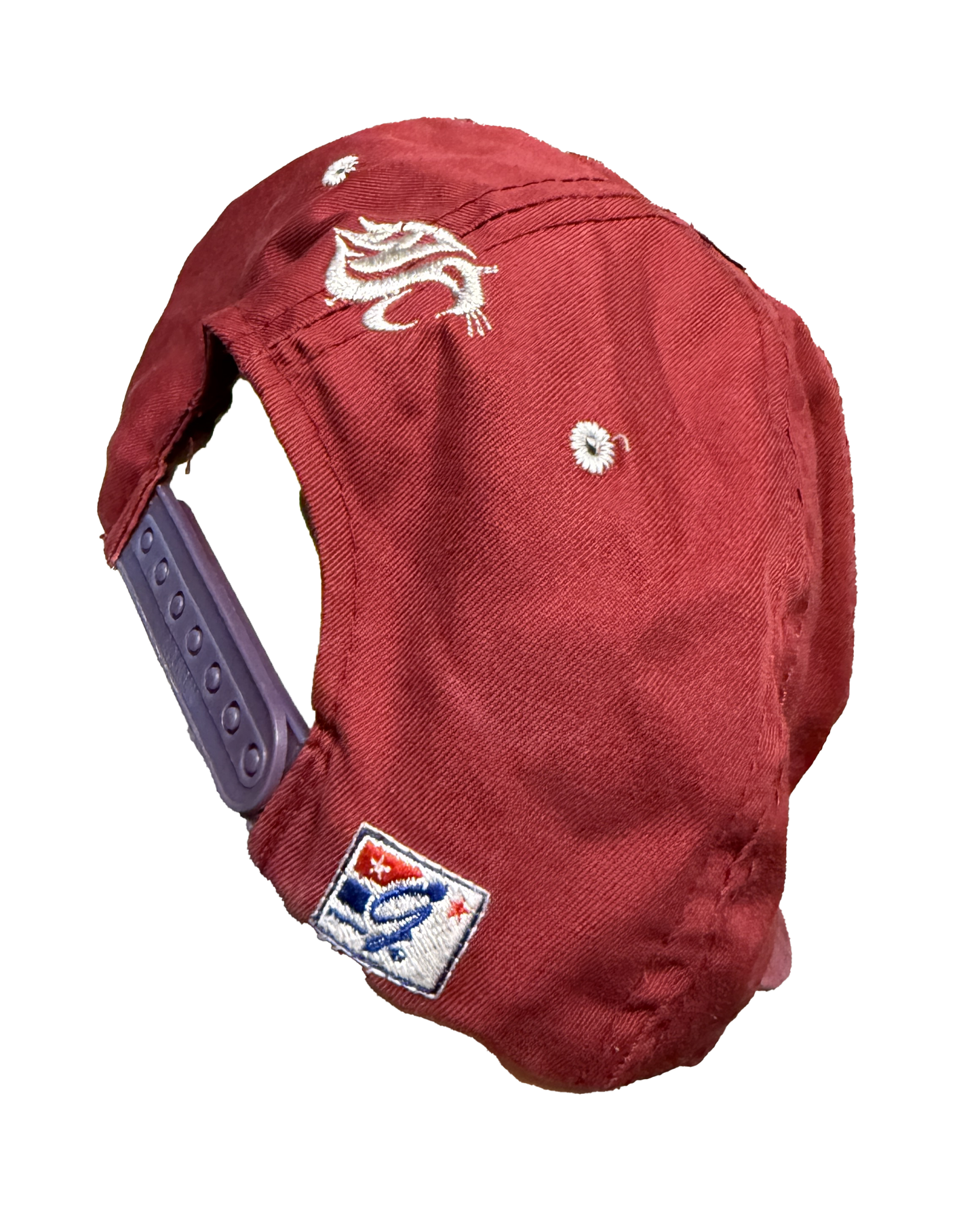 90s Spellout Snapback hat