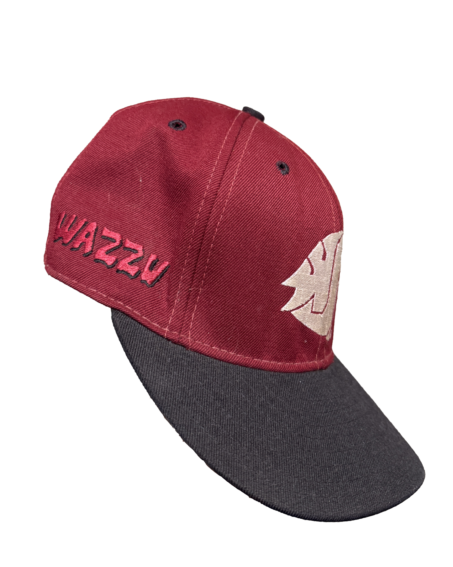 90s WAZZU Spellout Snapback Hat