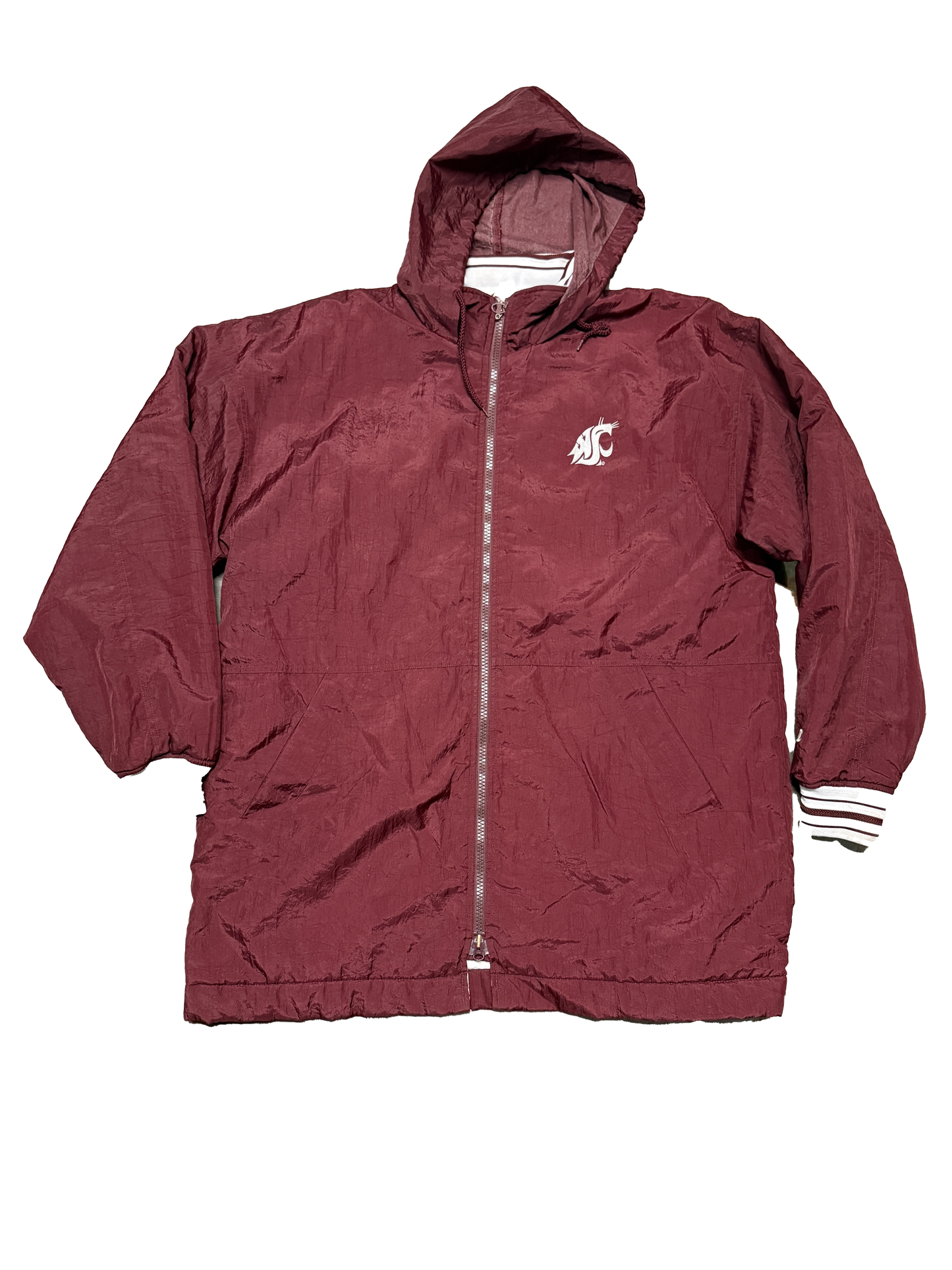 90s Champion Long Rain Windbreaker