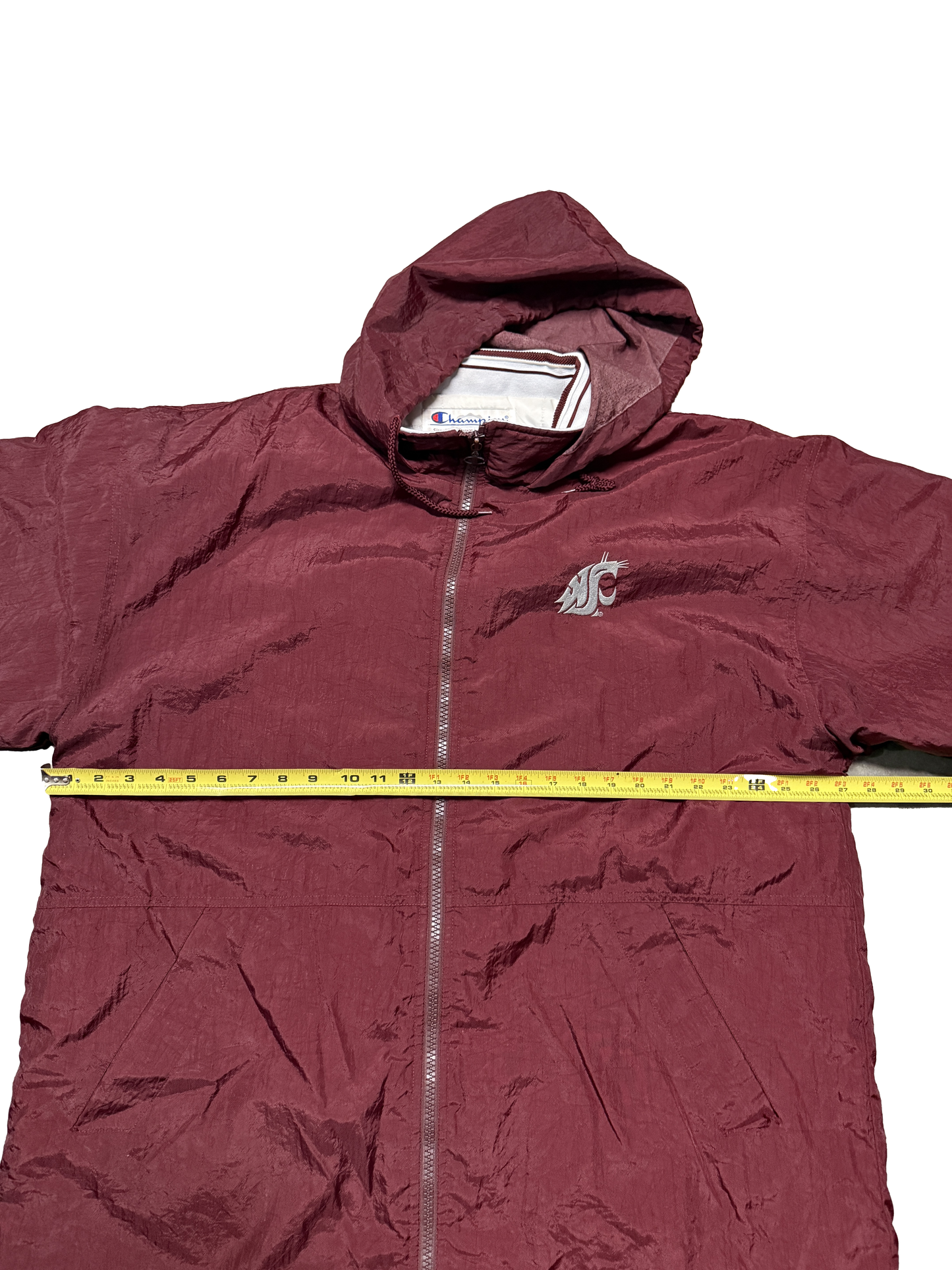 90s Champion Long Rain Windbreaker