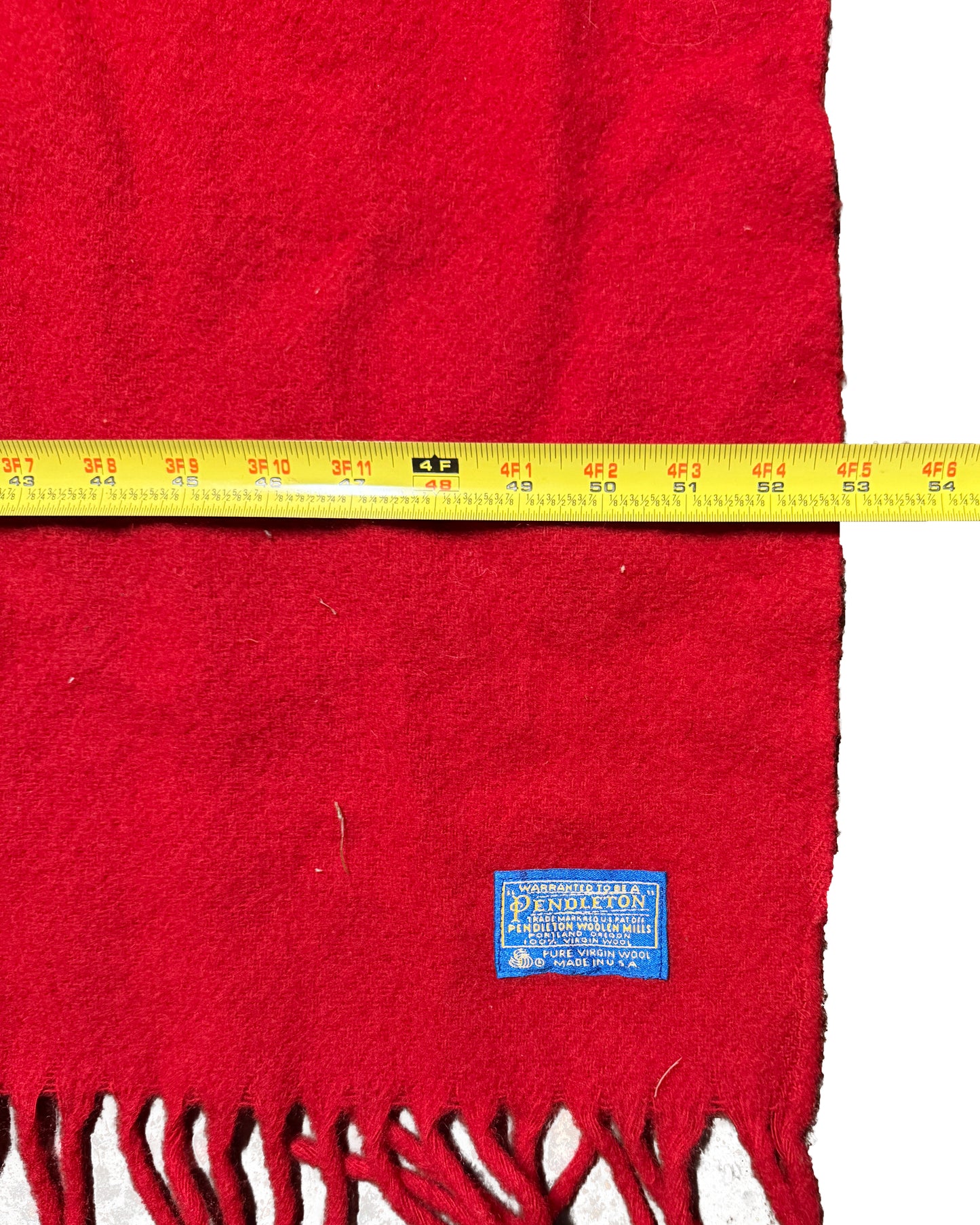 60s Pendleton Stadium Wool Blanket