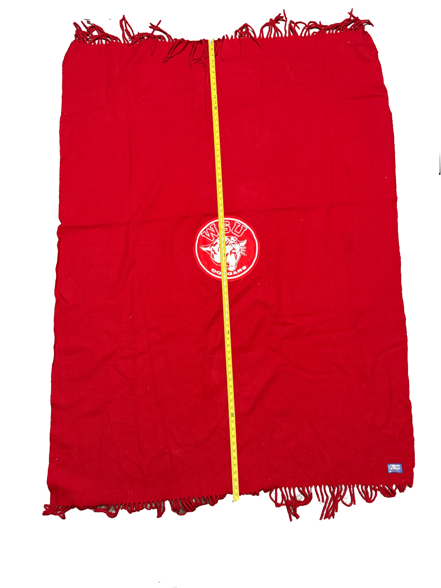 60s Pendleton Stadium Wool Blanket