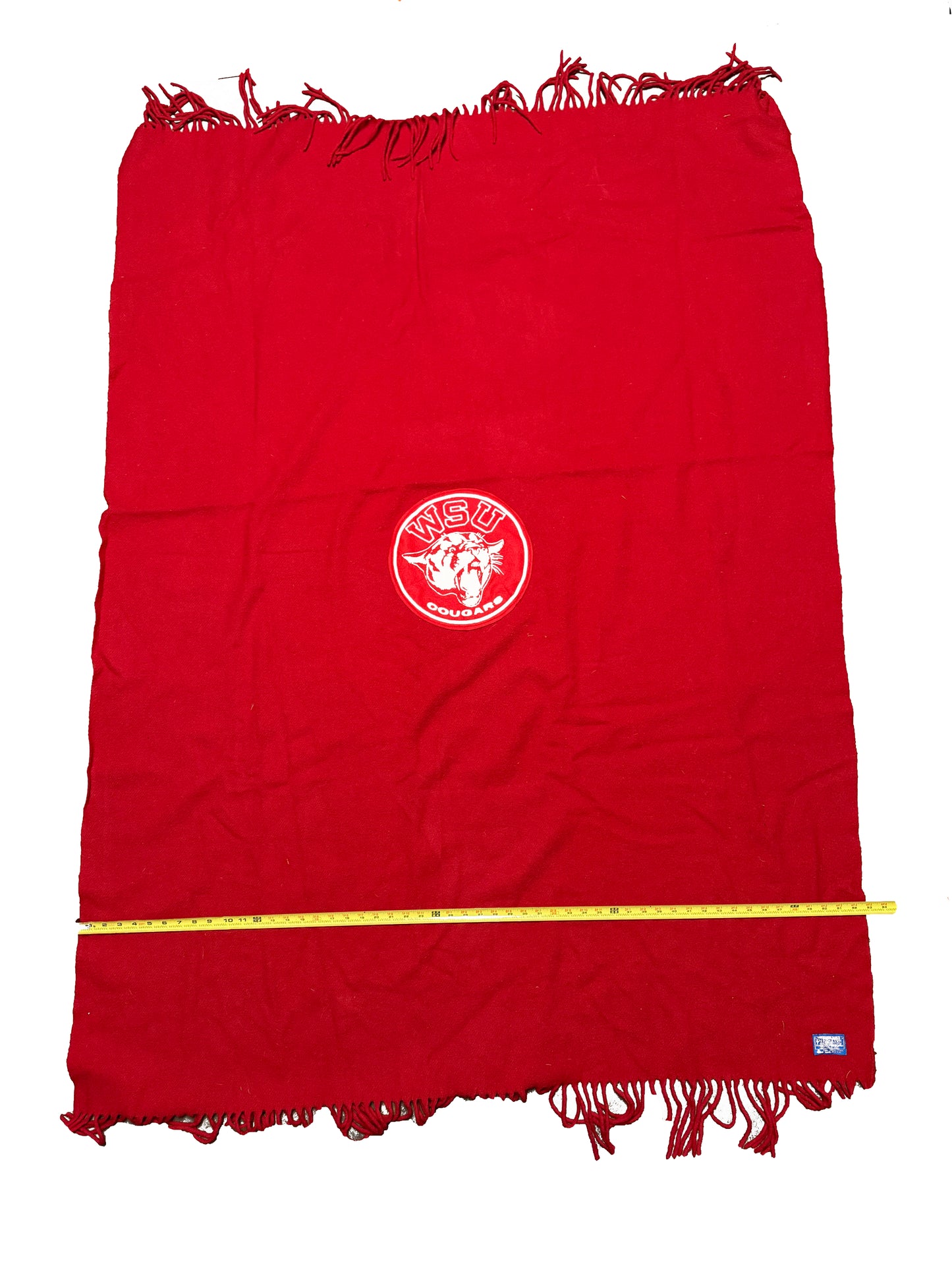 60s Pendleton Stadium Wool Blanket