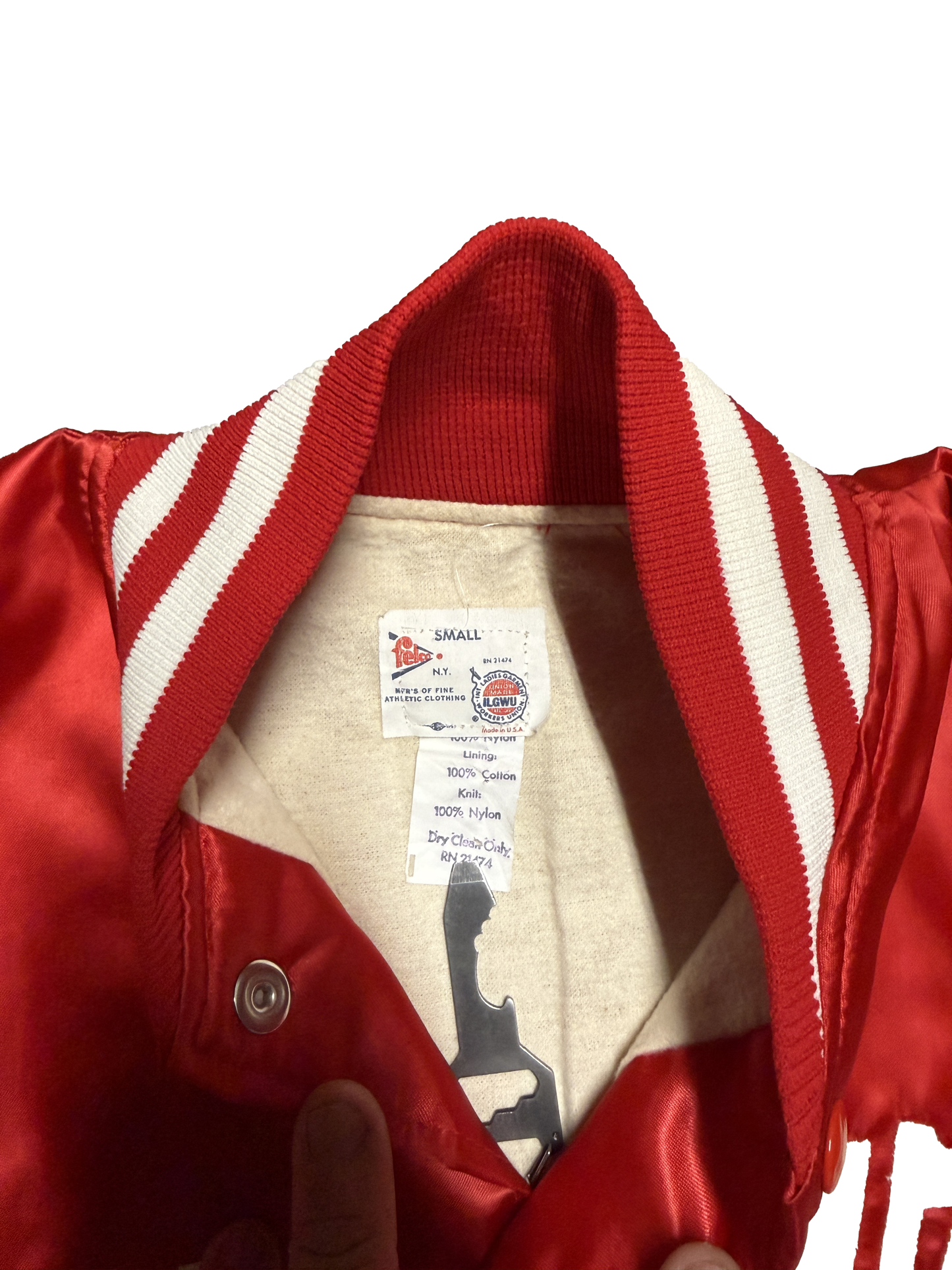 80s "Cougars" Satin Jacket