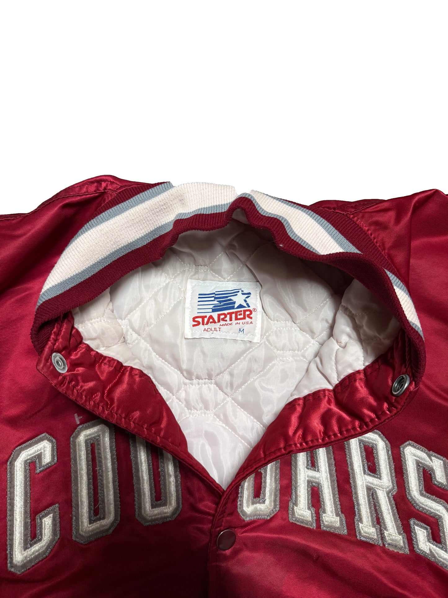 90s Satin Starter Jacket