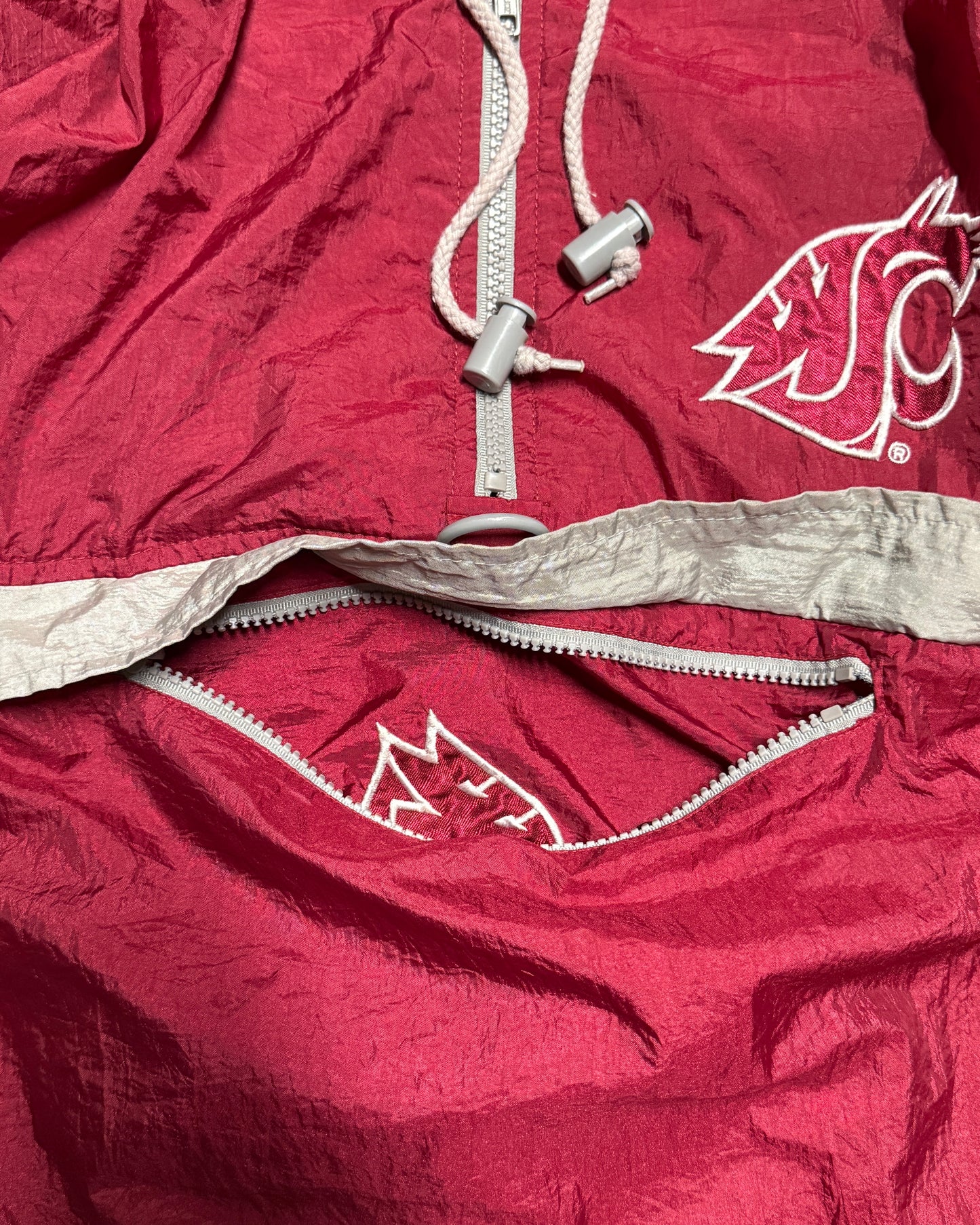 90s Pro Player Packable Anorak Windbreaker