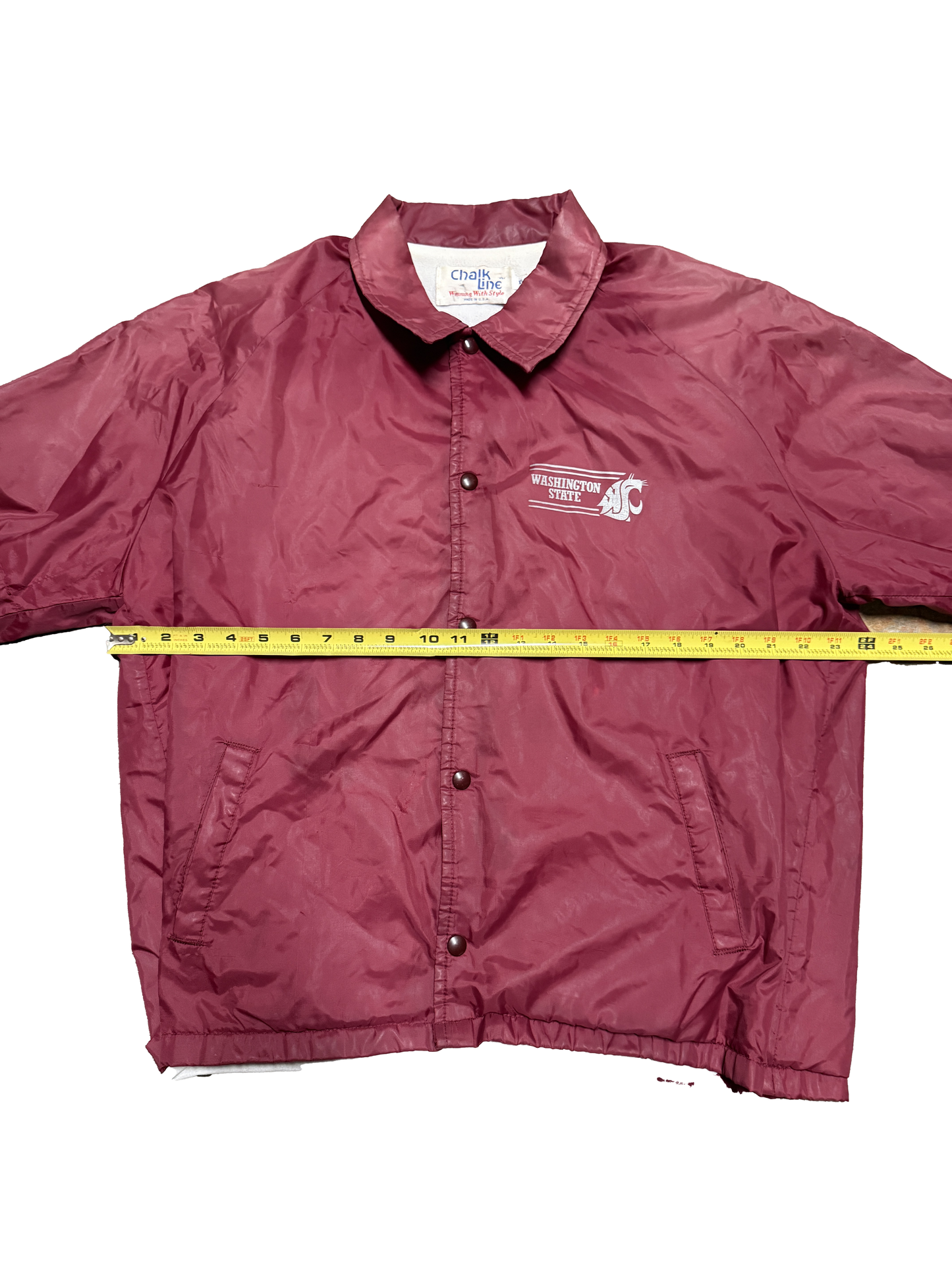 80s  Chalkline Coaches Jacket