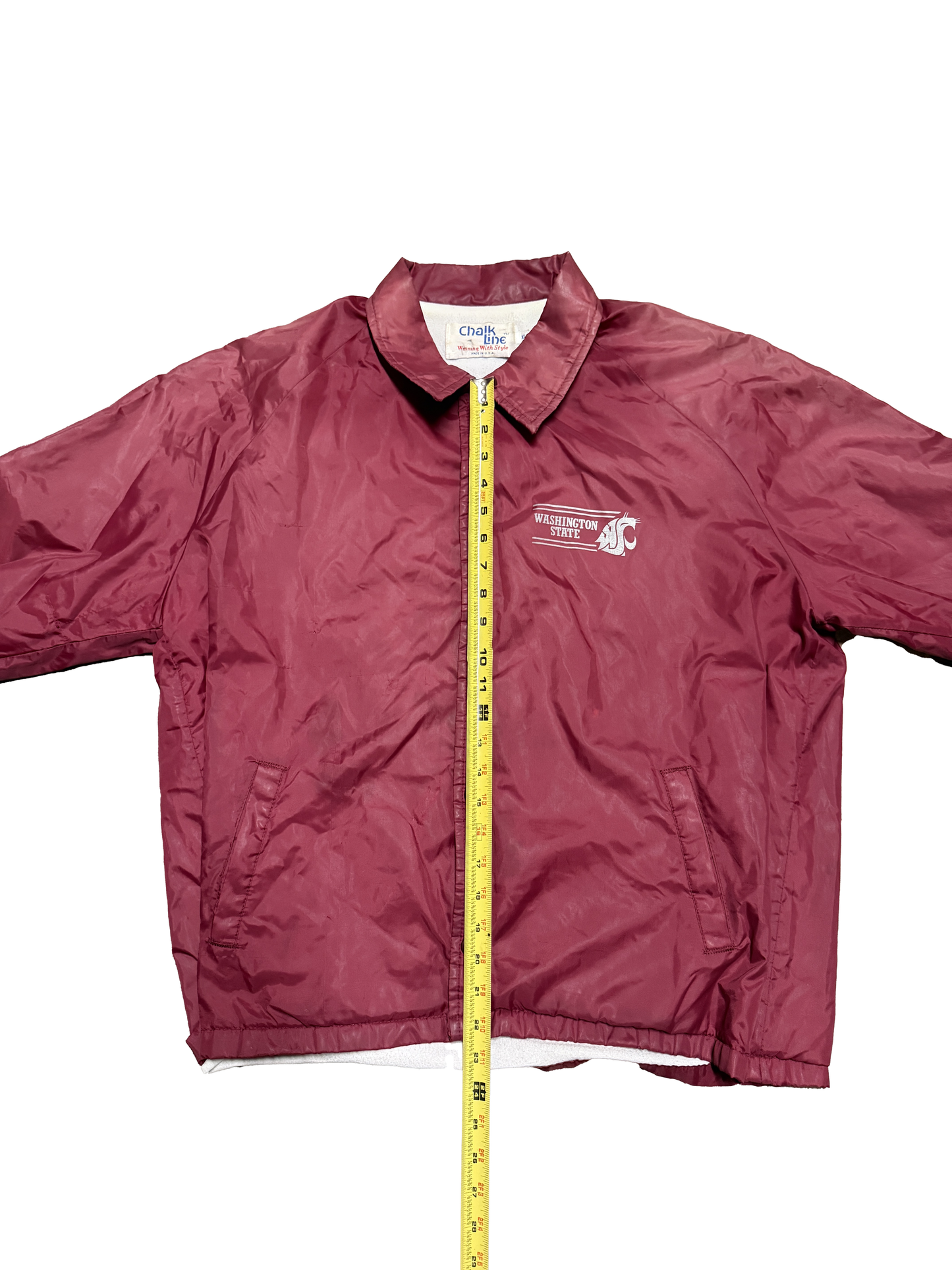 80s  Chalkline Coaches Jacket