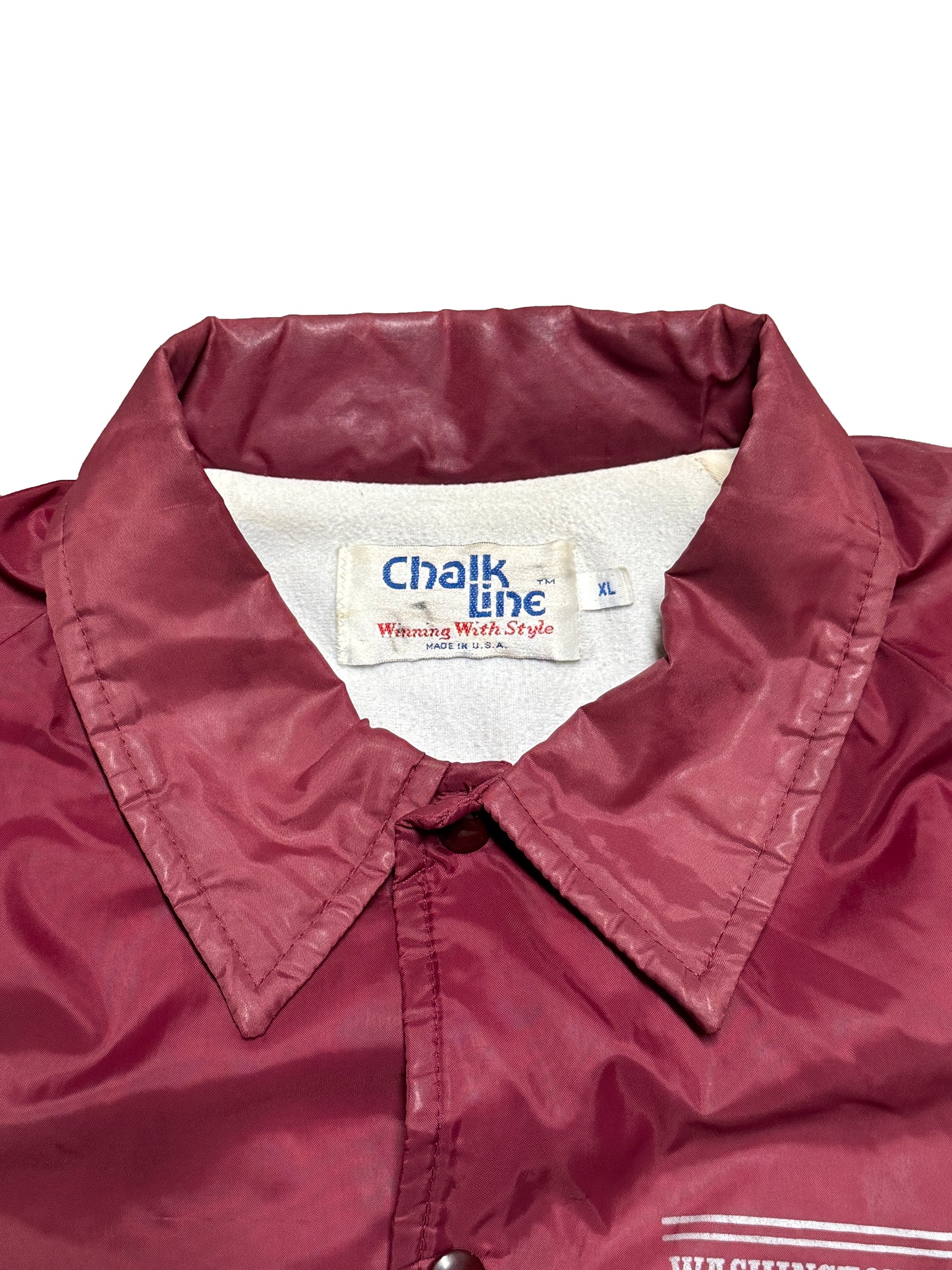 80s  Chalkline Coaches Jacket