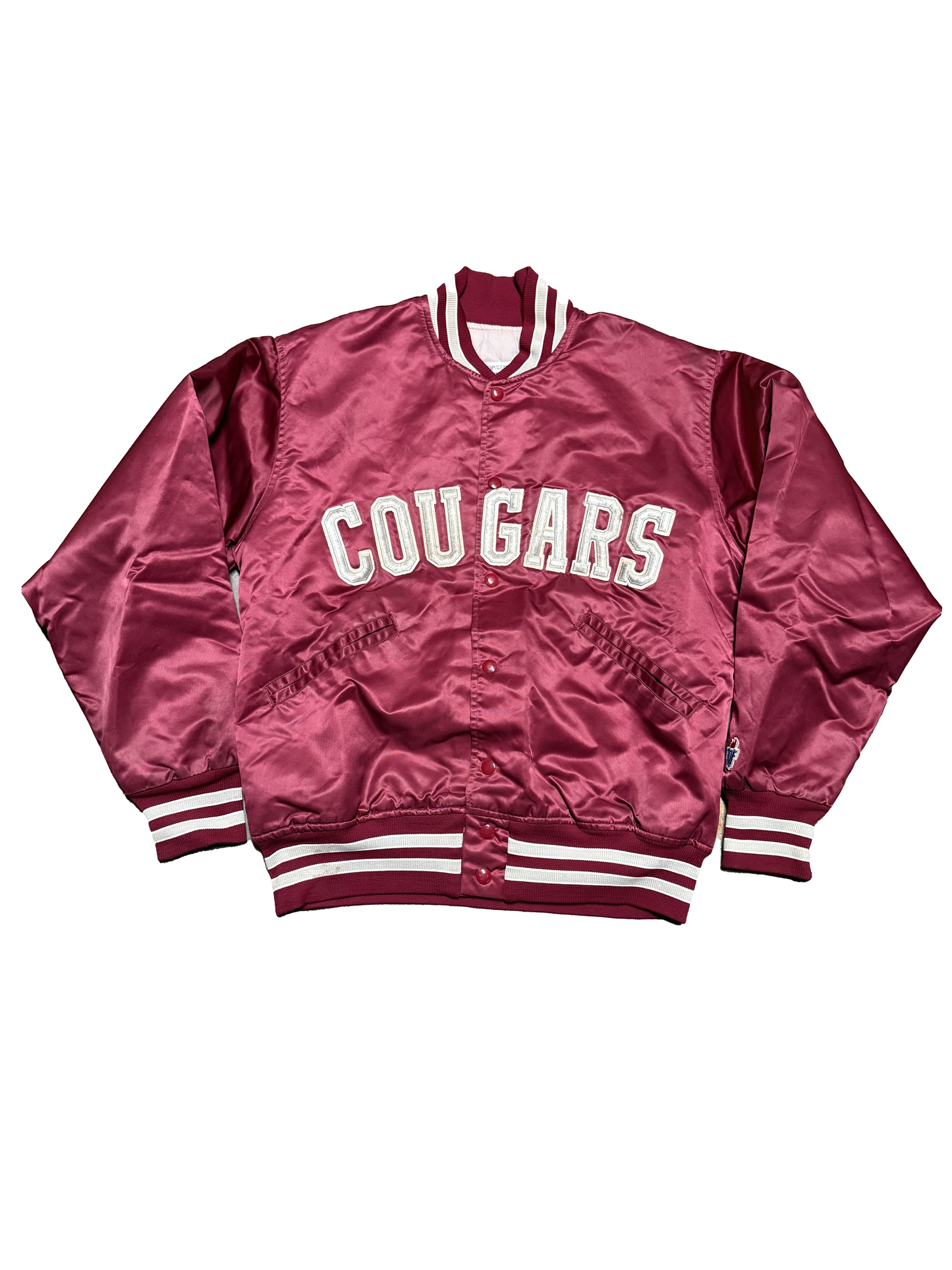 90s Satin "Cougars" Jacket