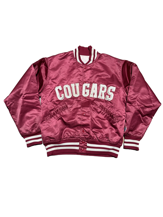 90s Satin "Cougars" Jacket