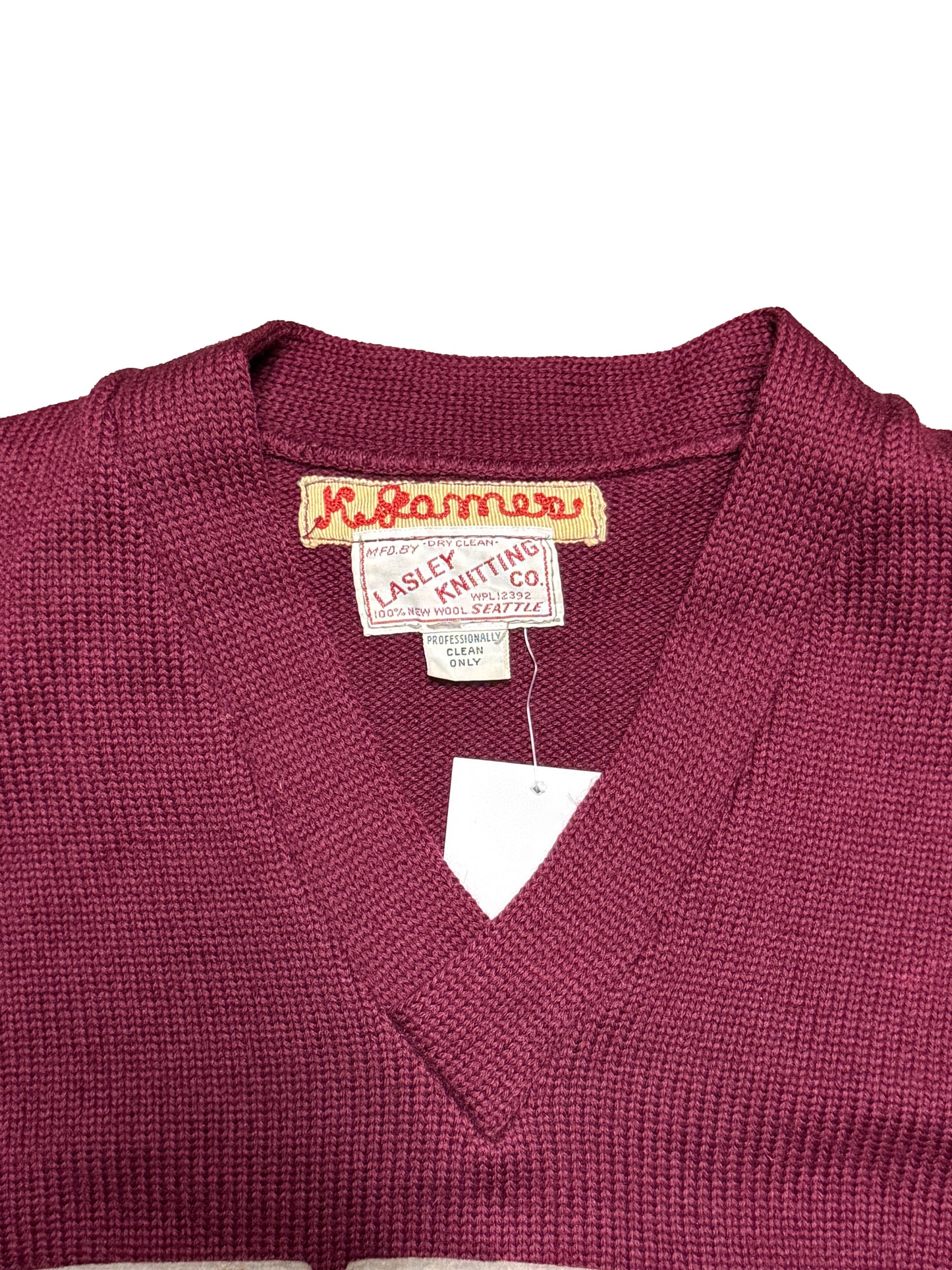 60s Varsity "W" Sweater