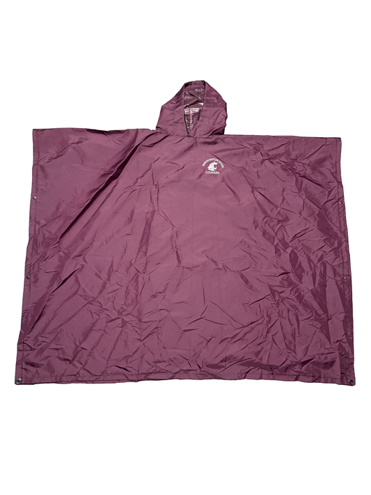 90s Huge Hooded Poncho