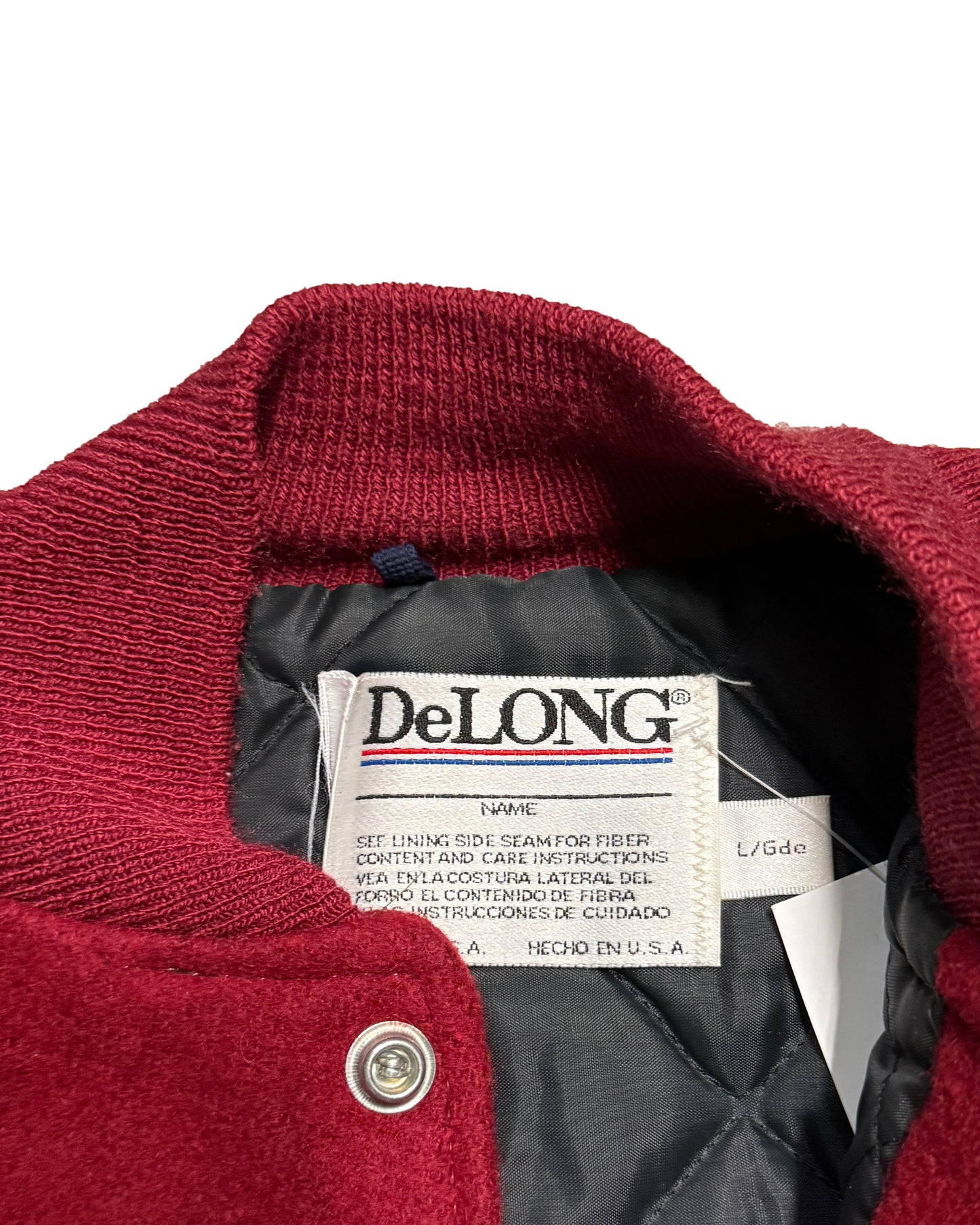 90s Wool "Cougars" Varsity Jacket