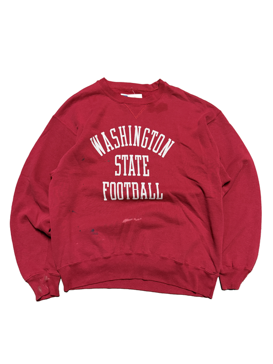 90s Football Spellout Crewneck