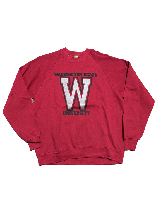 80s Big "W" Spellout Crewneck