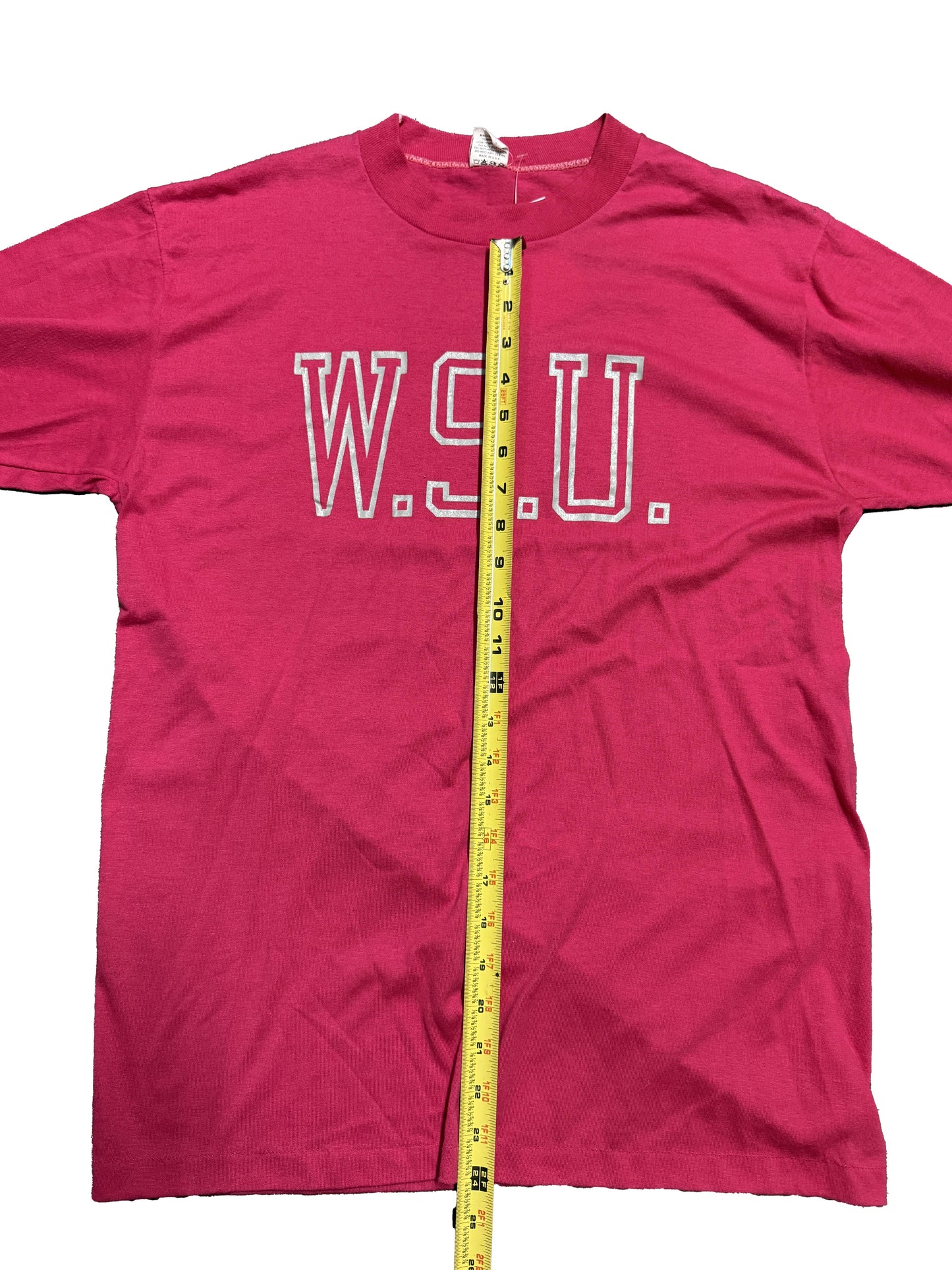 70s pink WSU Logo Tee