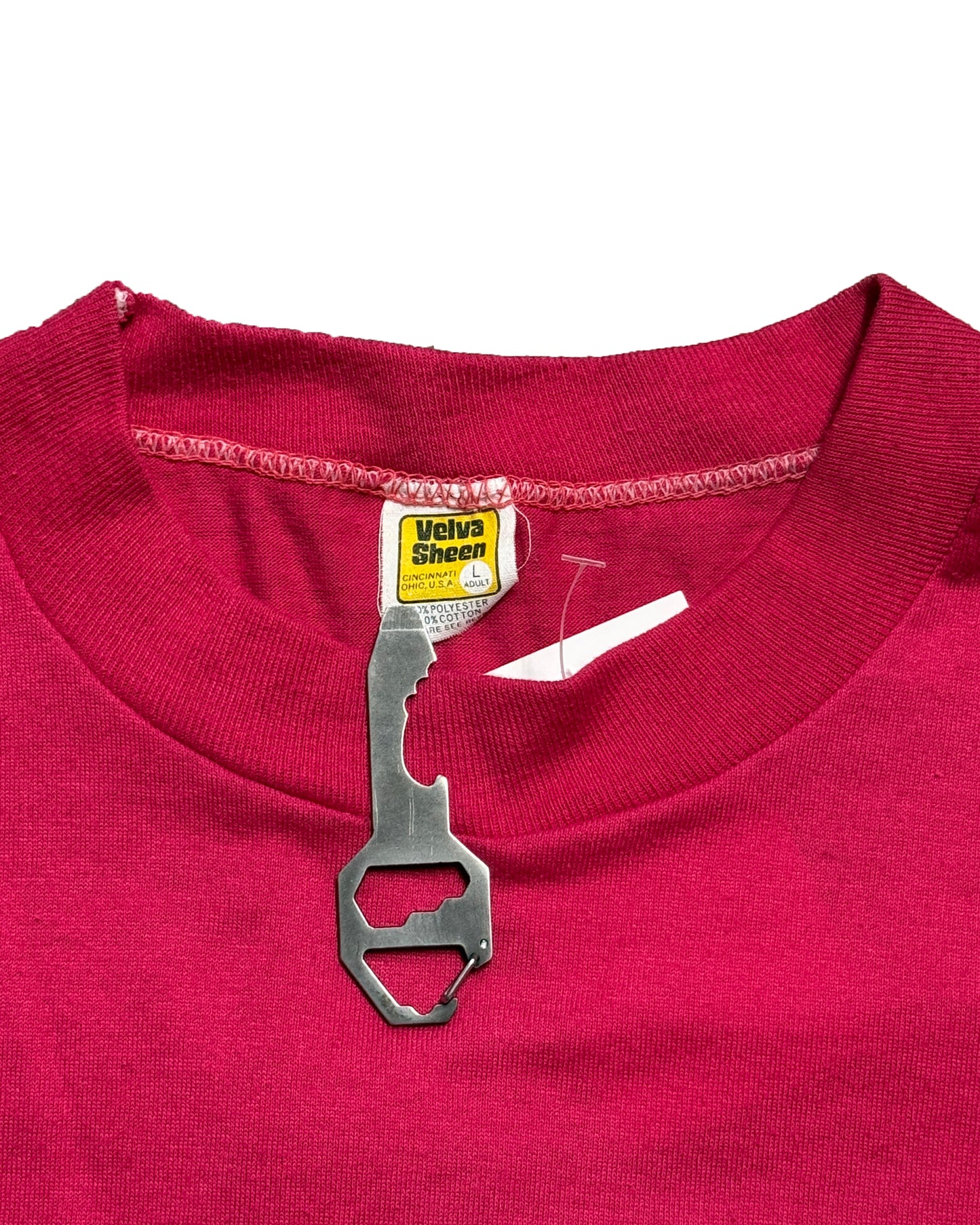 70s pink WSU Logo Tee
