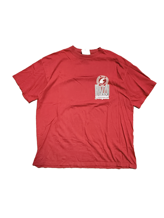 00s WAZZU Crest Spellout Tee