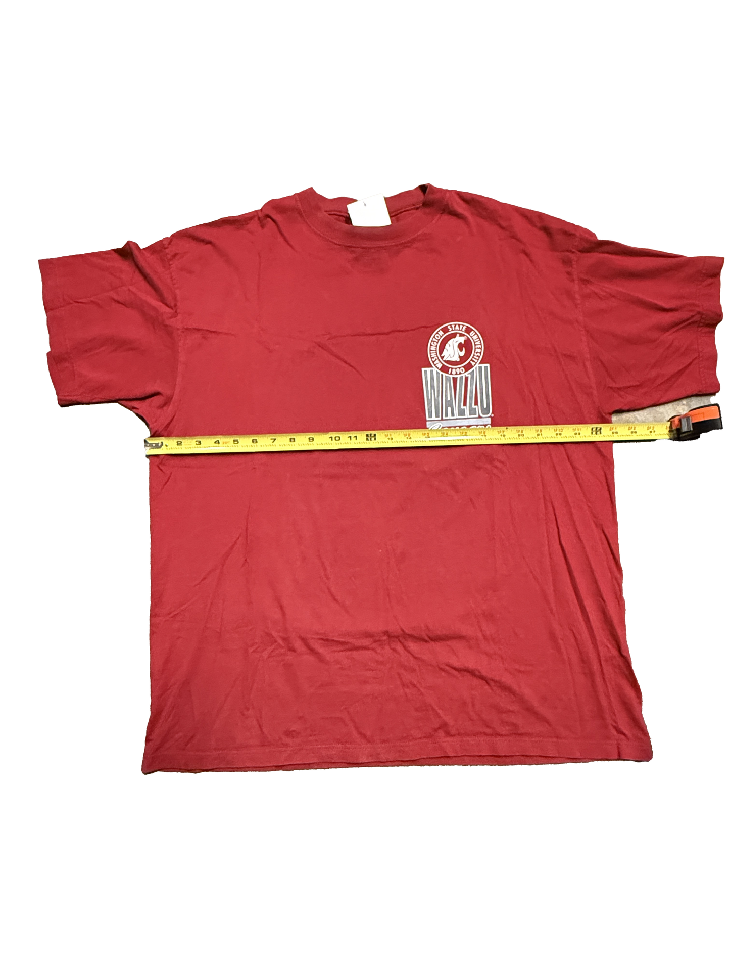 00s WAZZU Crest Spellout Tee