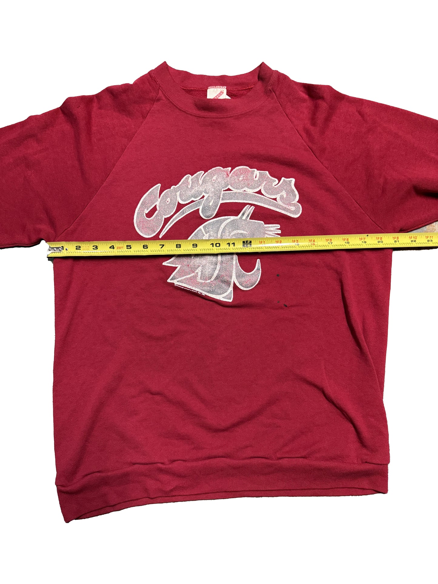 90s Cougars Script Big Logo Crewneck