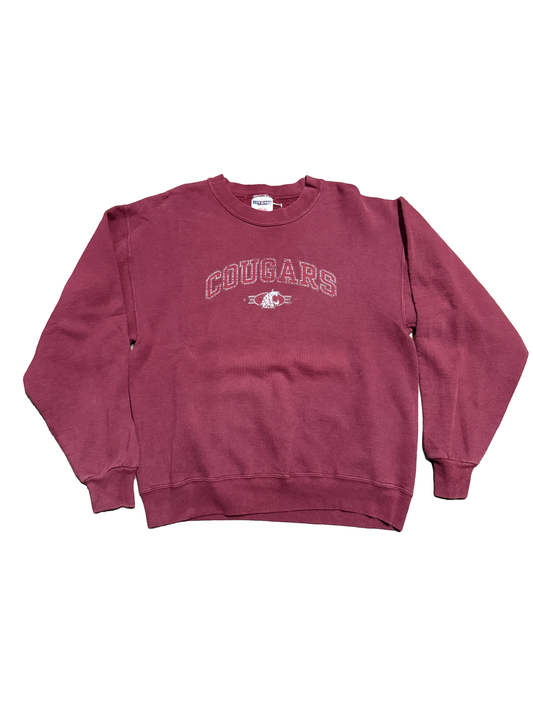 00s Cougars Spellout Crewneck