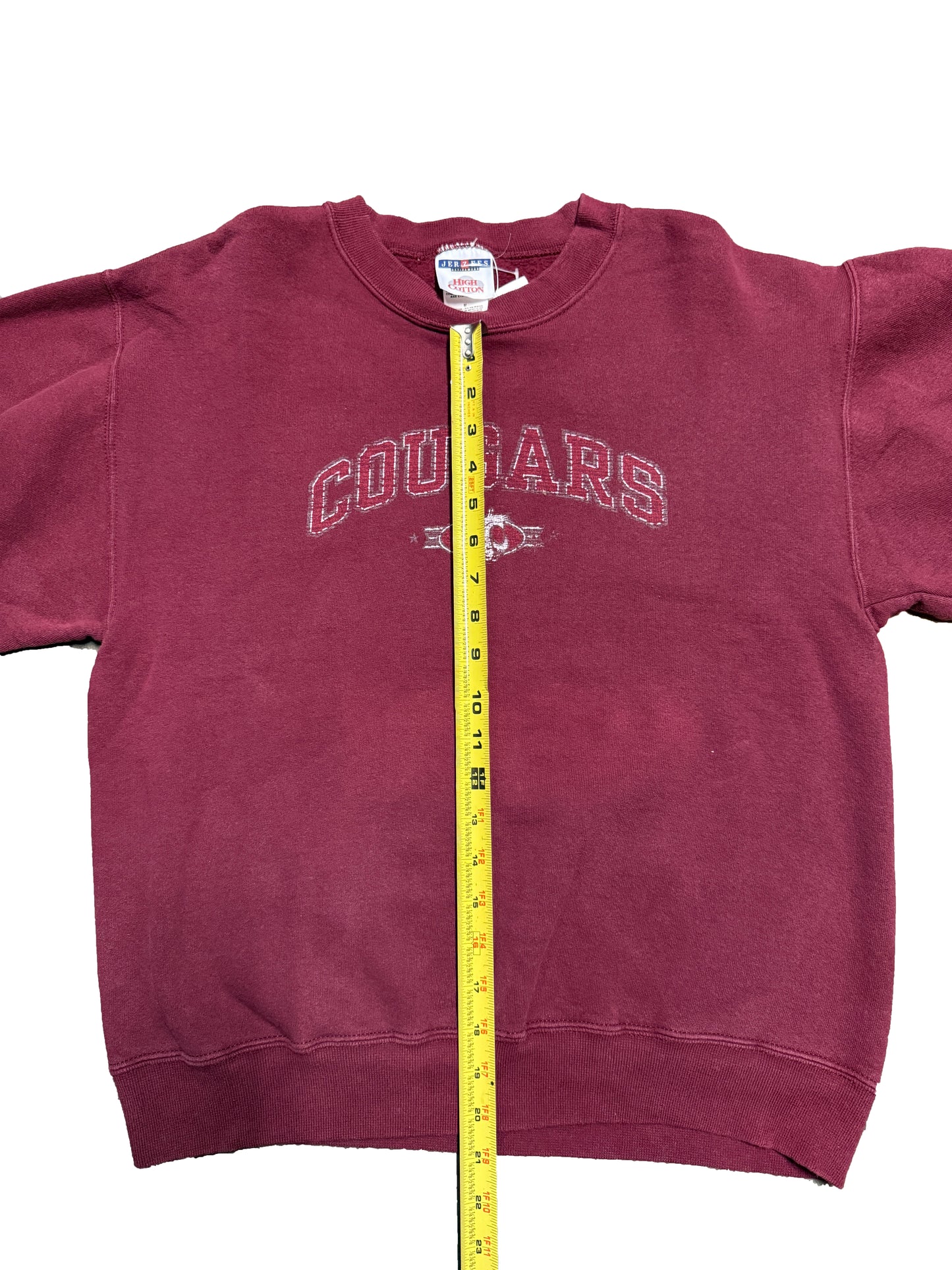 00s Cougars Spellout Crewneck